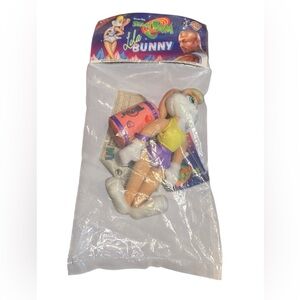 Vintage 1996 McDonalds Toy Space Jam Lola Bunny Plush -NWT